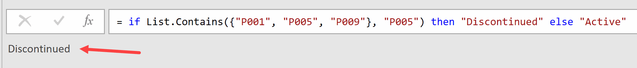 02 Using if with List Contains negative