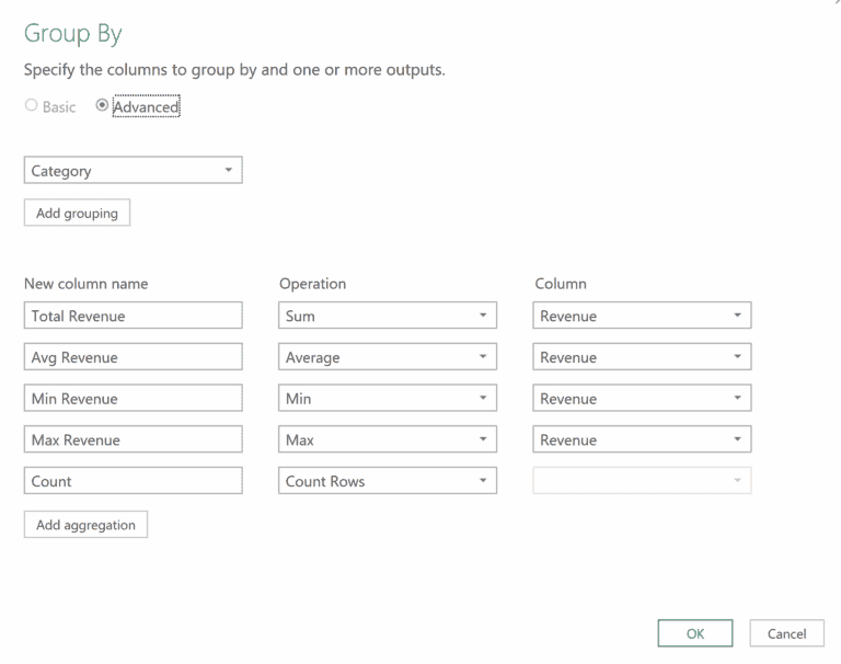 Table.Group Function in Power Query M (9 Examples)