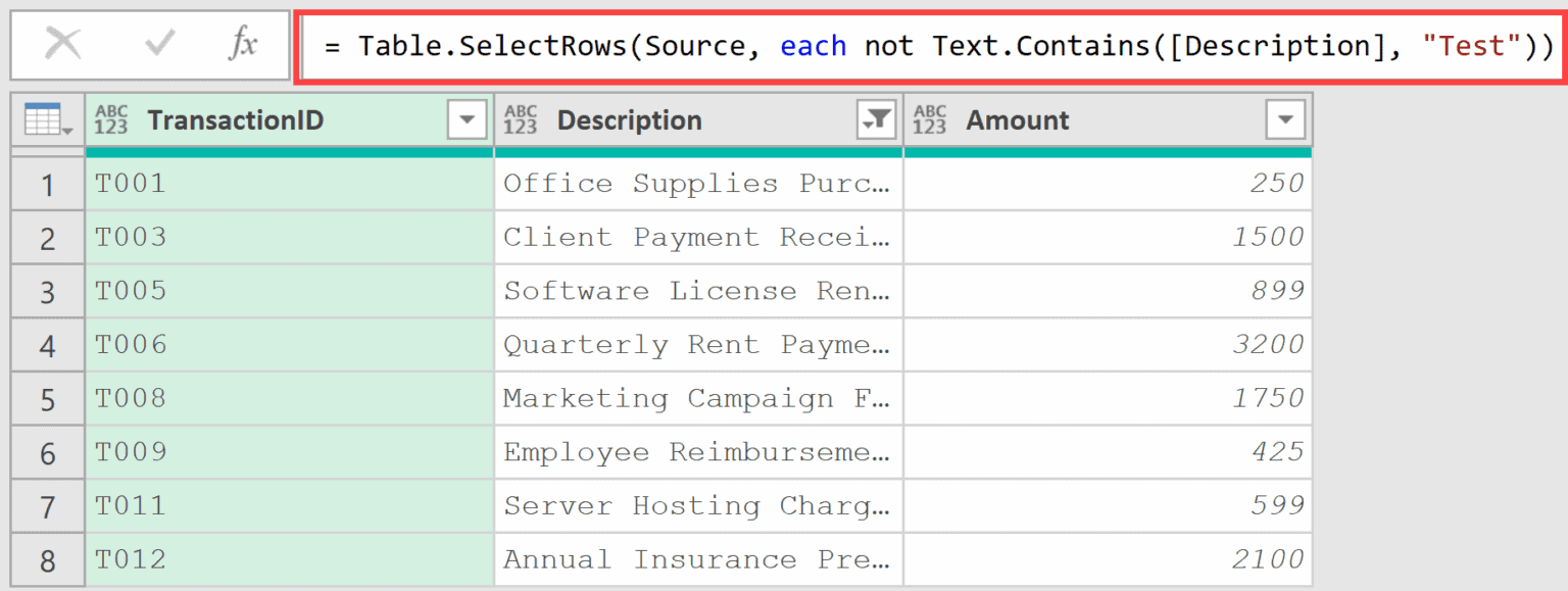 Text.Contains Function in Power Query M (7 Examples)
