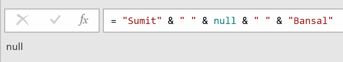 05 Combining null with ampersand