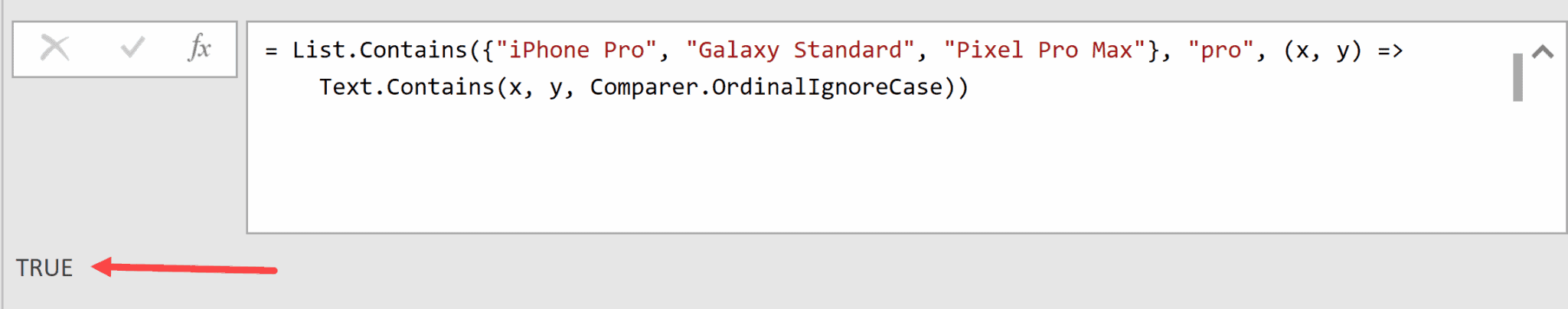 List.Contains Function in Power Query M (9 Examples)