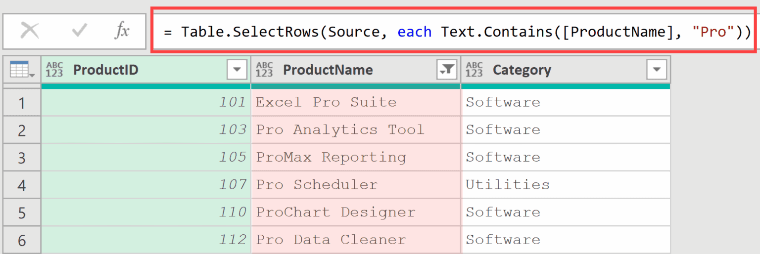 Text.Contains Function in Power Query M (7 Examples)