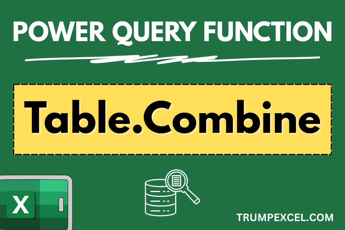 Table.Combine Function in Power Query M (9 Examples)