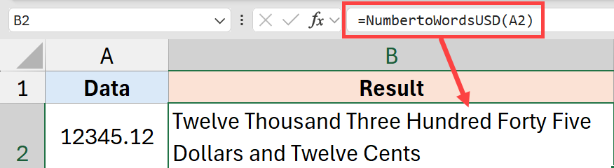 Convert Number to Words USD