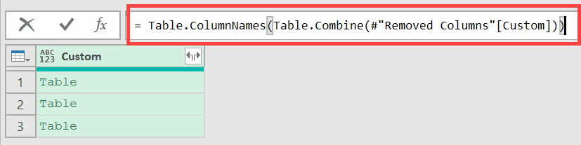 Enter the formula in the formula bar