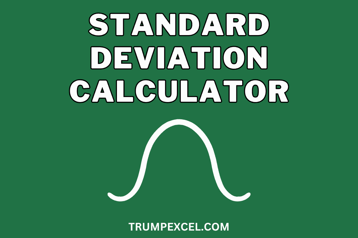 Standard Deviation Calculator