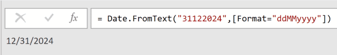 Date.FromText formula converting 31122024 with ddMMyyyy format to the date 12/31/2024