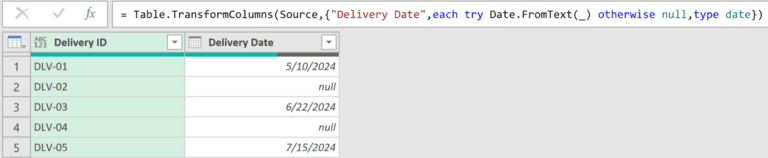 Date.FromText Function in Power Query M