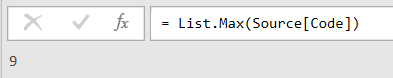 List.Max on a text column sorts lexicographically and returns 9, not 100