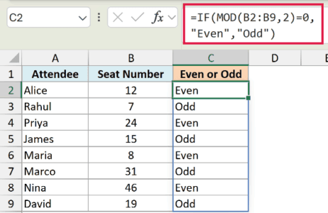 MOD Function in Excel (8 Examples)