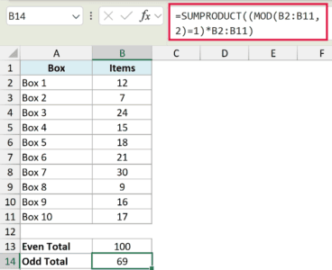 MOD Function in Excel (8 Examples)