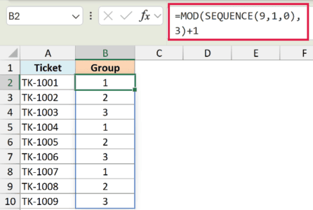 MOD Function in Excel (8 Examples)