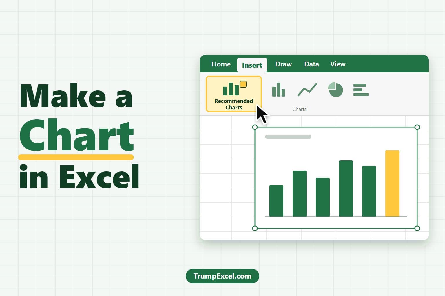 How to Make a Chart in Excel (Step-by-Step Guide + Examples)