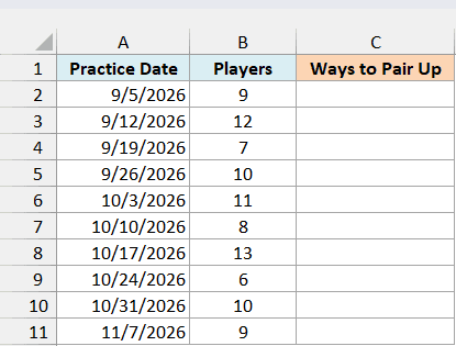 FACTDOUBLE Function in Excel (6 Simple Examples)